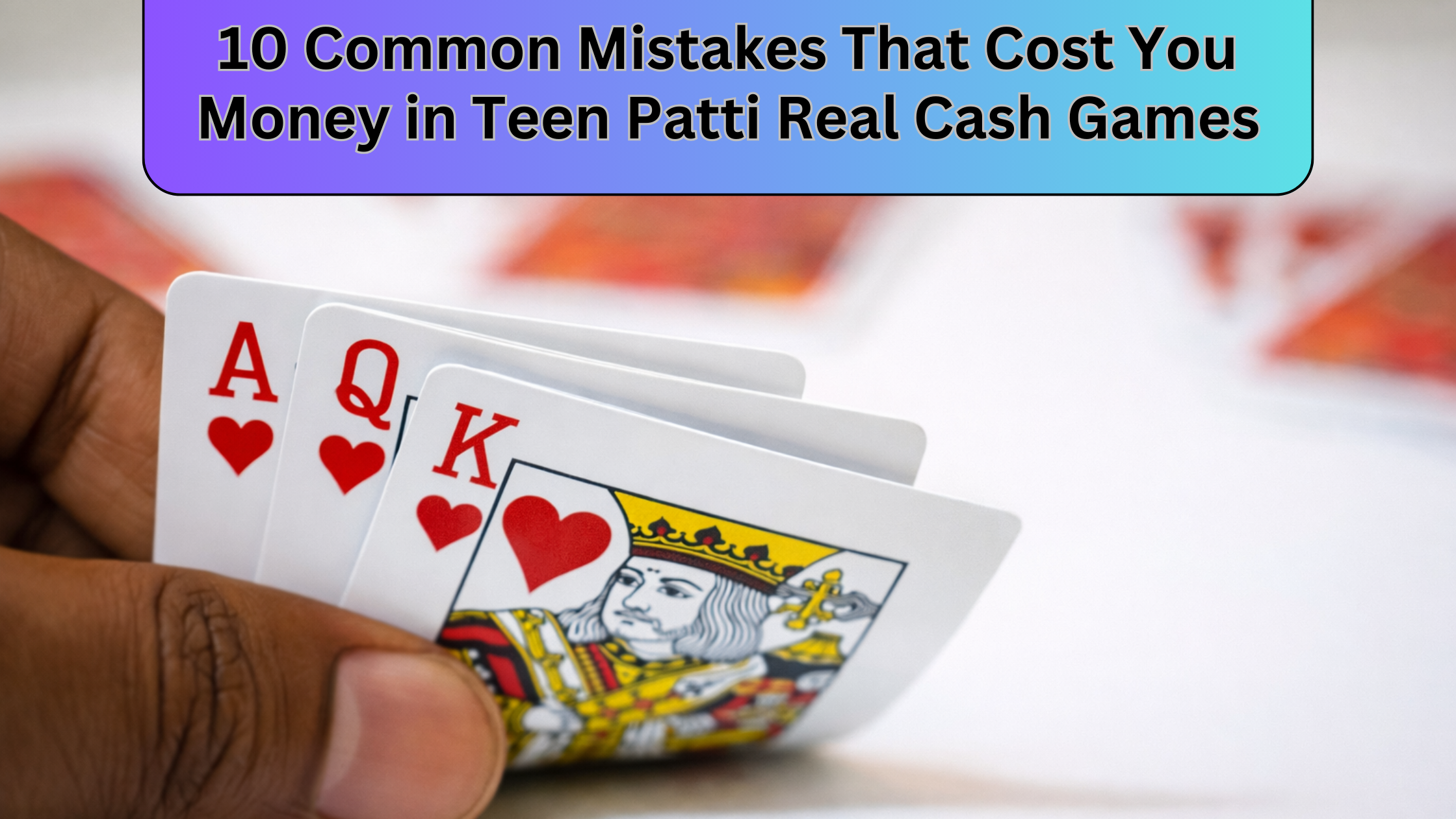 Advanced Teen Patti Strategies